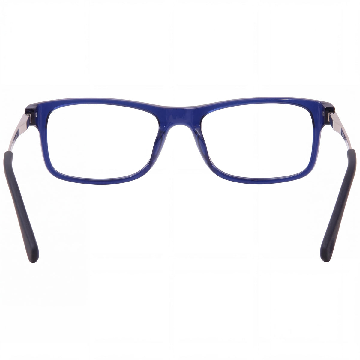 Harley-Davidson HD0143T Shiny Blue Rectangle Eyeglasses Unisex, 51mm, Photo 4