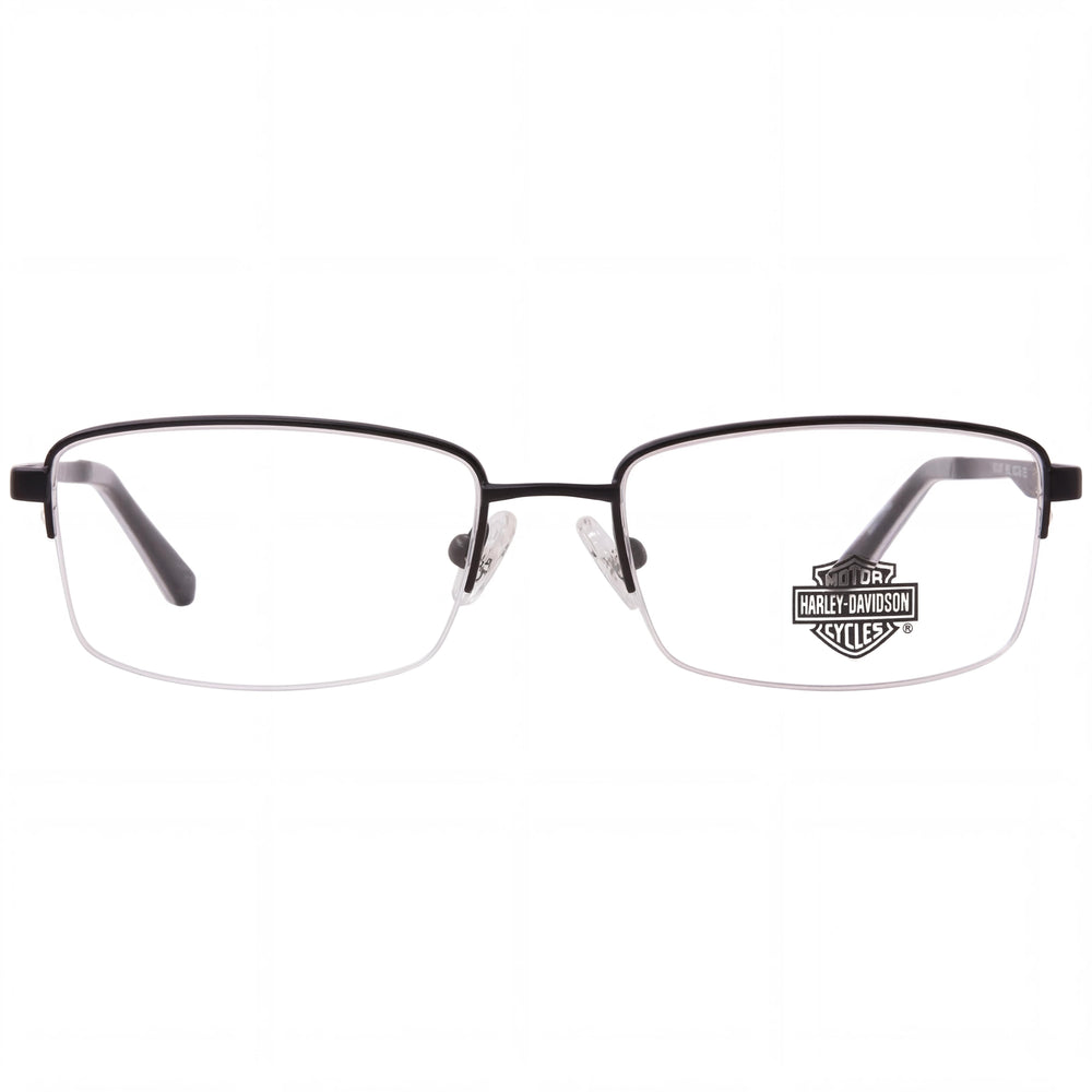 Harley-Davidson Hd0149t Rectangle Eyeglasses for Men — front view, Metal