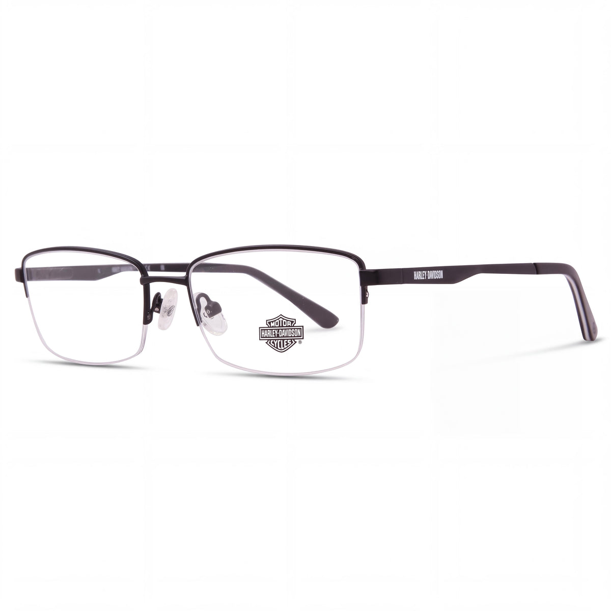 Gafas graduadas rectangulares Harley-Davidson Hd0149t para hombre, negro mate, 50mm, Photo 1