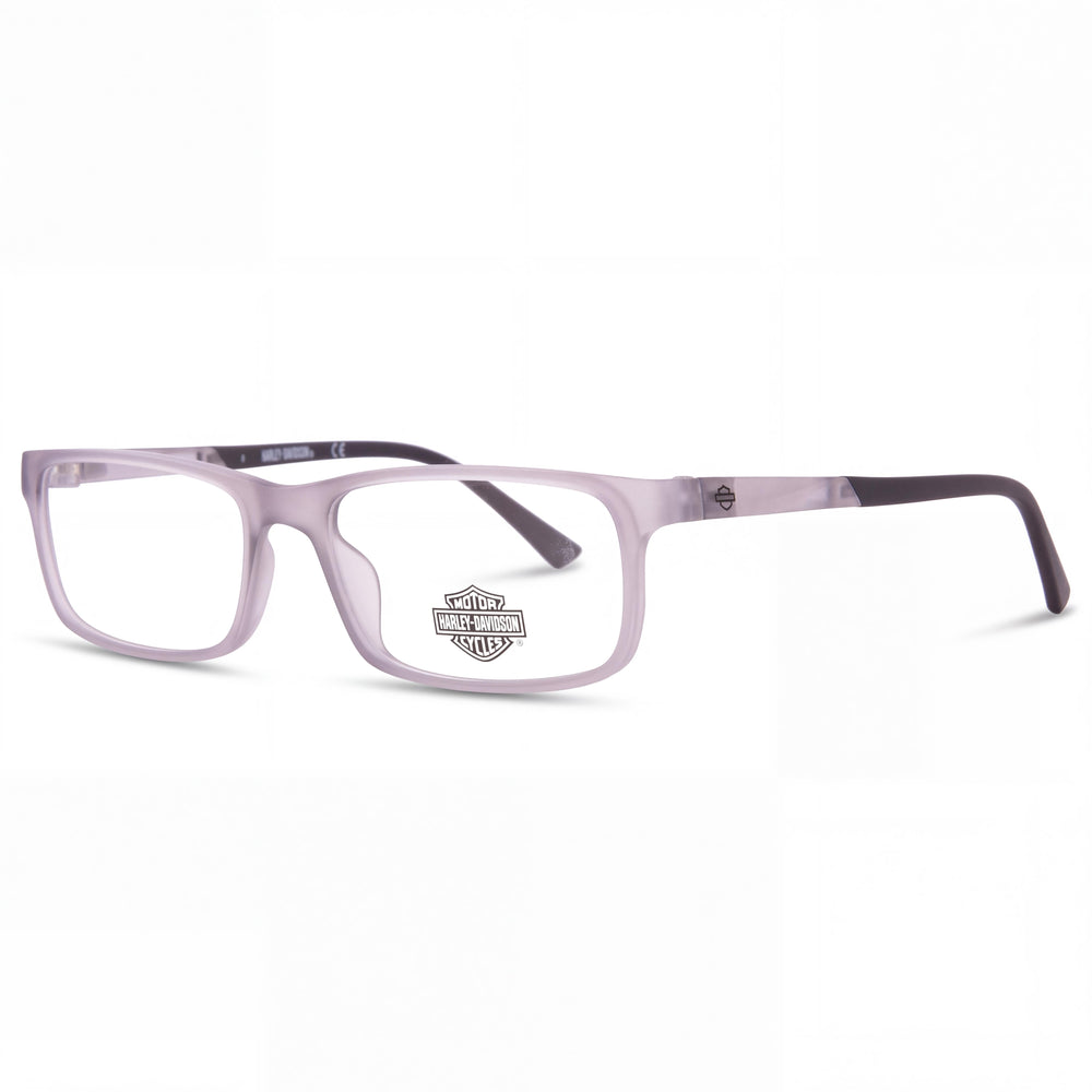 Harley-Davidson HD0151T Gray Rectangle Eyeglasses Unisex, Injected frame