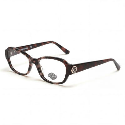 Harley-Davidson HD0567 Pink Rectangle Eyeglasses for Men, Plastic frame