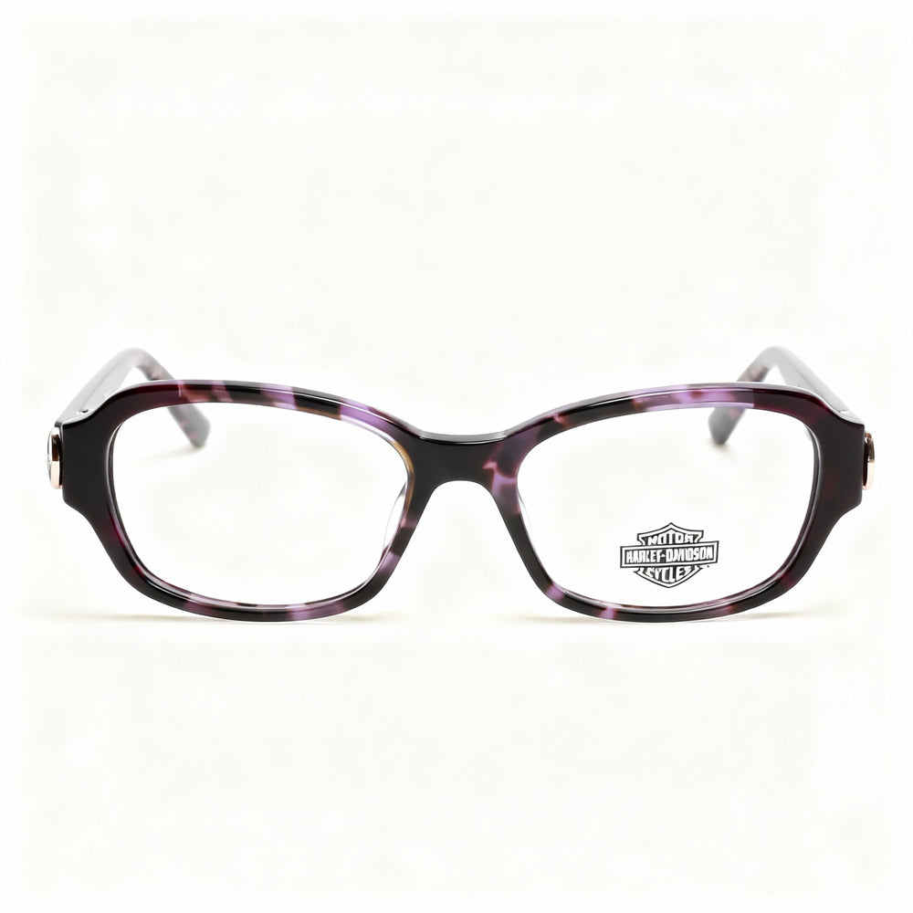 Harley-Davidson HD0567 Rectangle Eyeglasses for Men — front view, Plastic