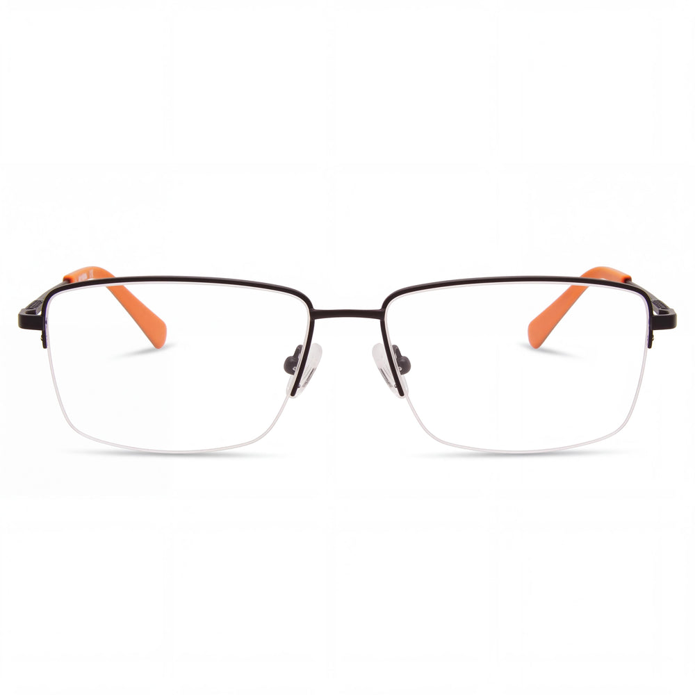 Harley-Davidson Hd0949 Rectangle Eyeglasses for Men — front view, Metal