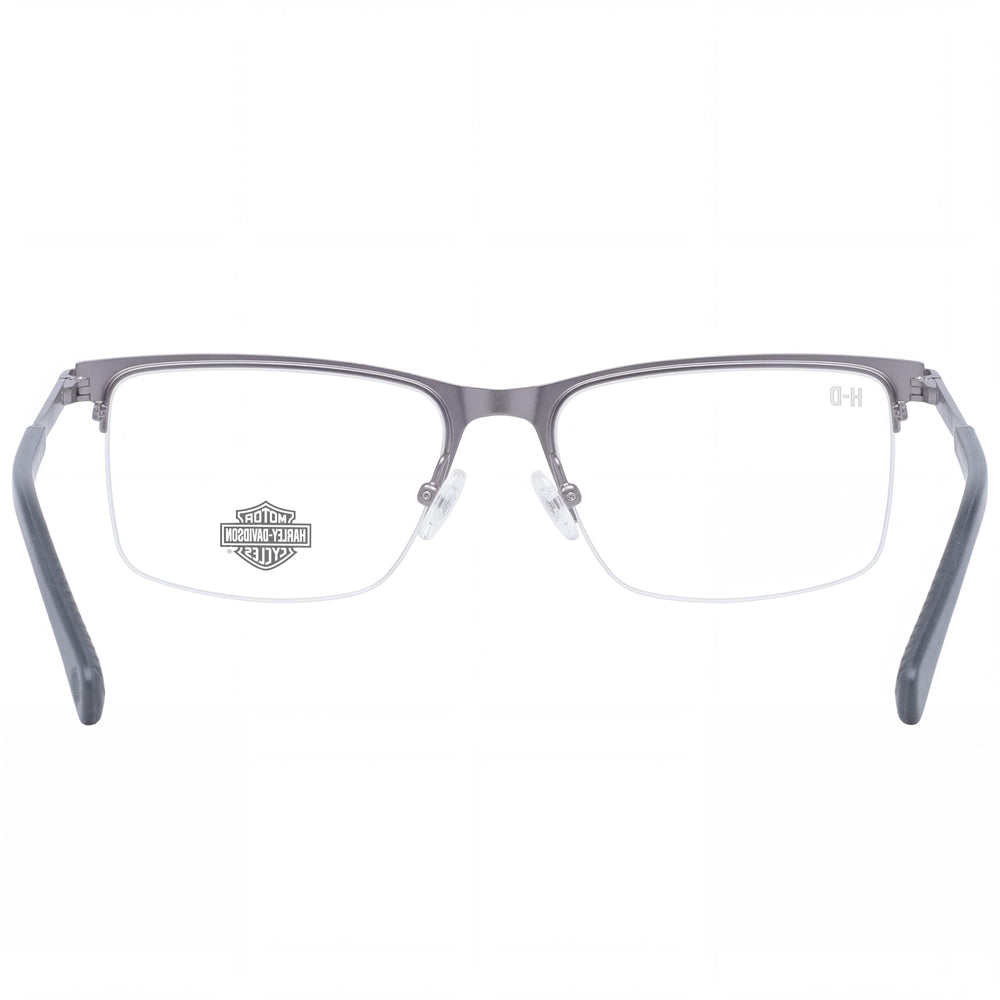 Harley-Davidson HD0979X Rectangle Eyeglasses Unisex — interior view, Polycarbonate demo lenses