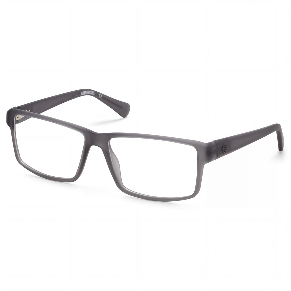 Harley-Davidson Hd0982 Gray Rectangle Eyeglasses Unisex, Injected frame