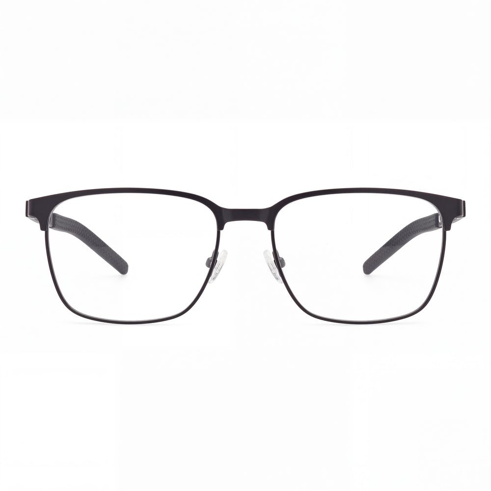 Harley-Davidson HD50018 Square Eyeglasses for Men — front view, Metal Ophthalmic