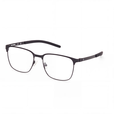 Harley-Davidson HD50018 Matte Black Square Eyeglasses for Men, Metal frame