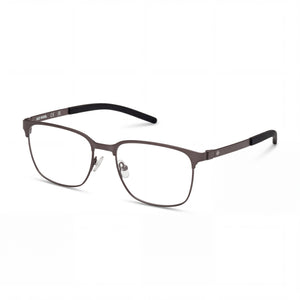 Harley-Davidson Hd50018 Brown Square Eyeglasses for Men, Metal frame