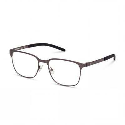 Harley-Davidson Hd50018 Brown Square Eyeglasses for Men, Metal frame