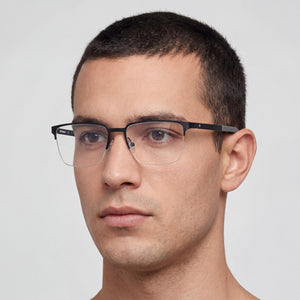 Harley-Davidson HD50019 Black Eyeglasses Men — lifestyle wear, office and reading