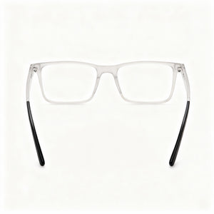 Harley-Davidson HD50020 Rectangle Eyeglasses for Men — interior view, Composite demo lenses
