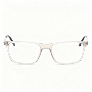 Harley-Davidson HD50020 Rectangle Eyeglasses Men — side view, Gray, Plastic temples