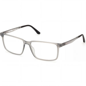 Harley-Davidson Hd50021 Gray Rectangle Eyeglasses for Men, Injected Ophthalmic frame
