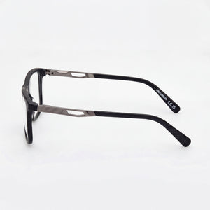 Harley-Davidson HD50025 Rectangle Eyeglasses for Men — front view, Plastic