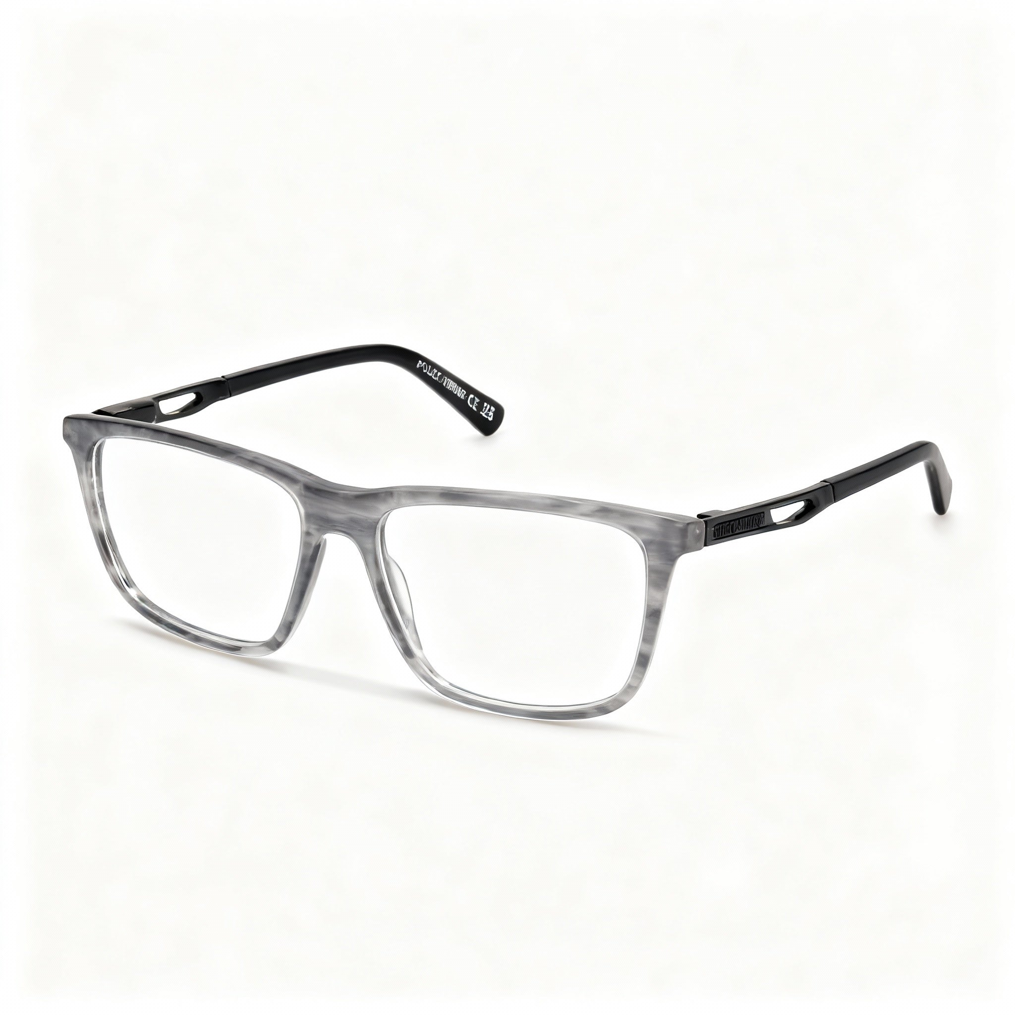 Harley-Davidson HD50025 Gafas Rectangulares Grises para Hombre, Plástico, Photo 1