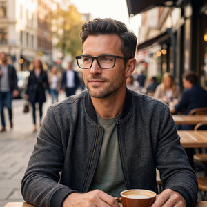 Harley-Davidson HD50026 Matte Black Eyeglasses Men — lifestyle wear, office and daily use