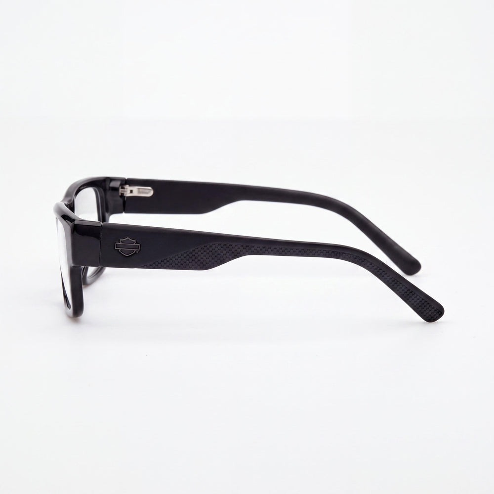 Harley-Davidson HD50111 Rectangle Eyeglasses Unisex — front view, Plastic