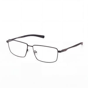 Harley-Davidson HD50114 Silver Rectangle Eyeglasses Unisex, Metal frame