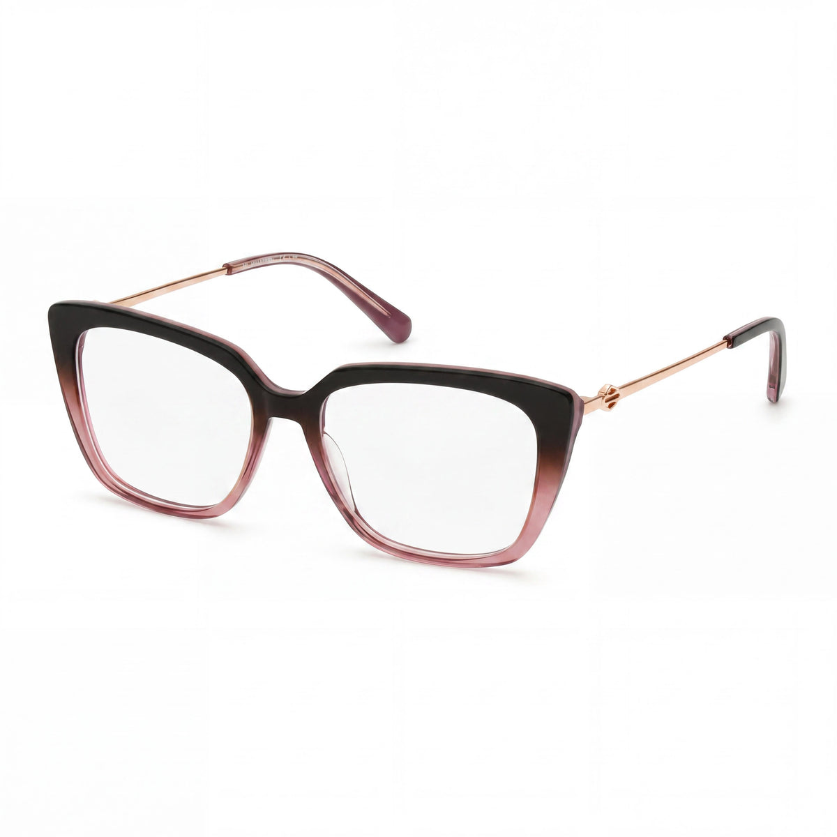 Harley-Davidson Hd50119 Violet, Rose Gold Cat Eye Eyeglasses for Women, Photo 1