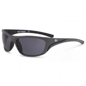 Harley-Davidson HDX903X Grey Shield Sunglasses for Men, Smoke lens
