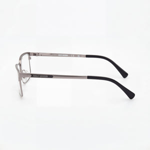 Harley-Davidson Minimalist Rectangle Eyeglasses Unisex — front view, frame