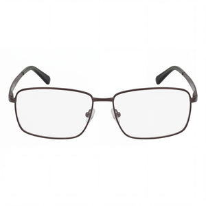 Harley-Davidson Modern Rectangle Eyeglasses for Unisex — front view, Metal