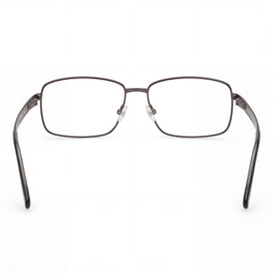 Harley-Davidson Modern Rectangle Eyeglasses for Unisex — interior view, Polycarbonate demo lenses