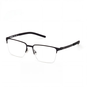 Harley-Davidson Rectangular Matte Black Rectangle Eyeglasses for Men, Metal frame