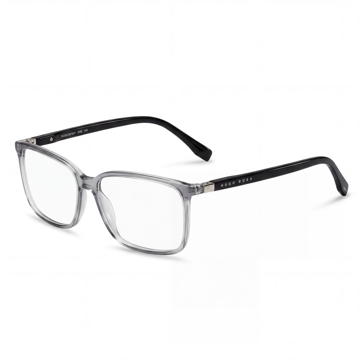 Gafas BOSS Audio Systems 0679/It Unisex con lentes, montura de acetato en tono gris cuerno, lente de 56 mm, Photo 1