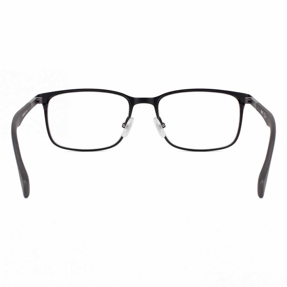Gafas graduadas rectangulares para hombre Hugo Boss 0828, negro mate, 56 mm, Photo 3