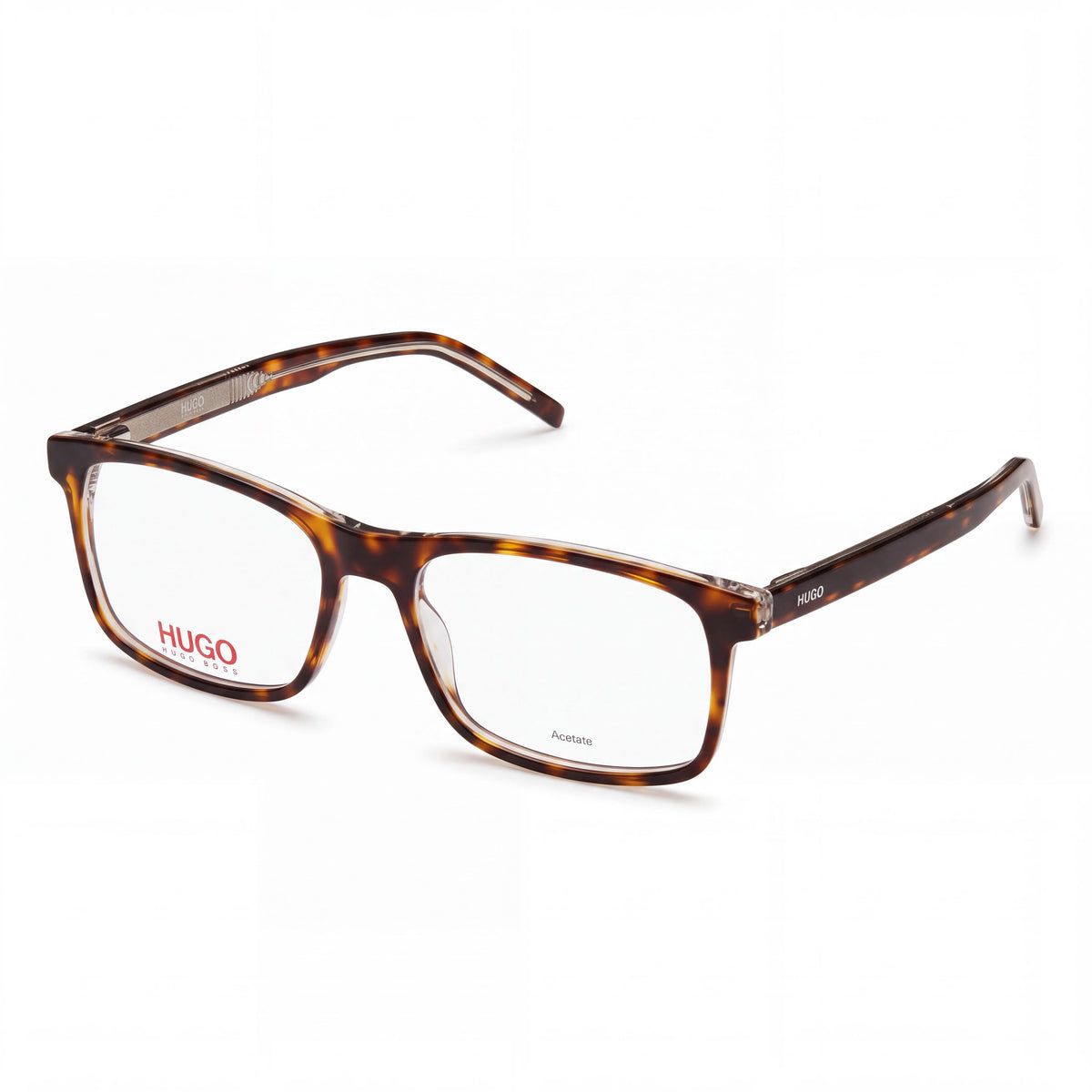 Gafas de sol unisex HUGO BOSS 101566 con montura y lentes de acetato cristal habana, 54 mm, Photo 1