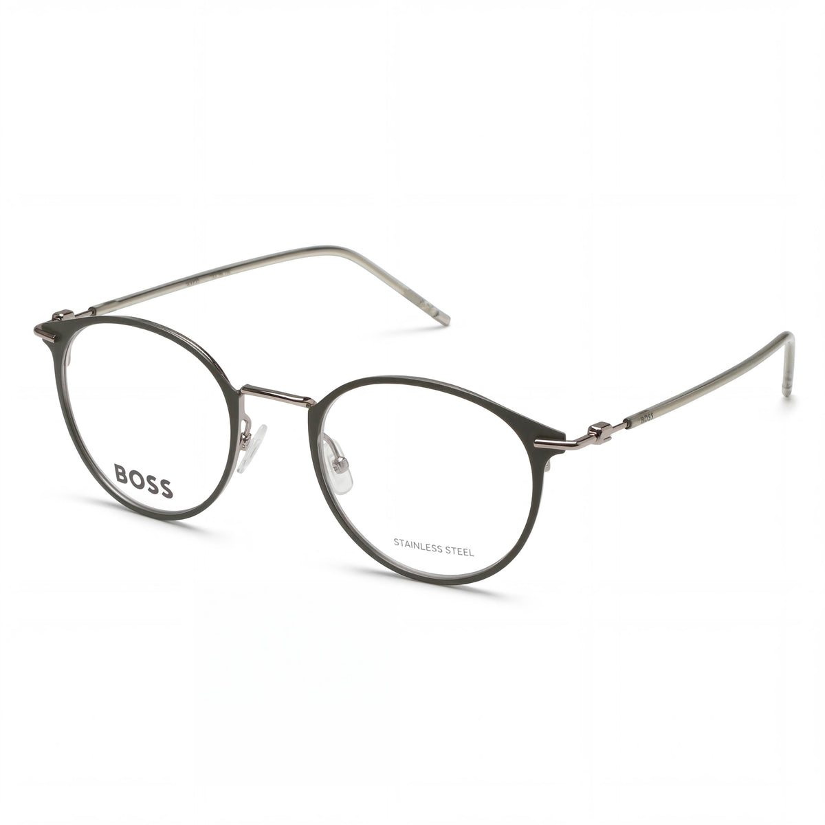 Hugo Boss 106492 Green Ruth Round Eyeglasses Unisex, 50mm, Photo 1