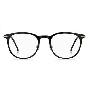 Hugo Boss 1071412M25020 Square Eyeglasses for Women — front view, Light Acetate