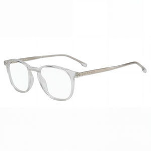Hugo Boss 1087/IT Multicolored Round Eyeglasses for Men, Acetate frame