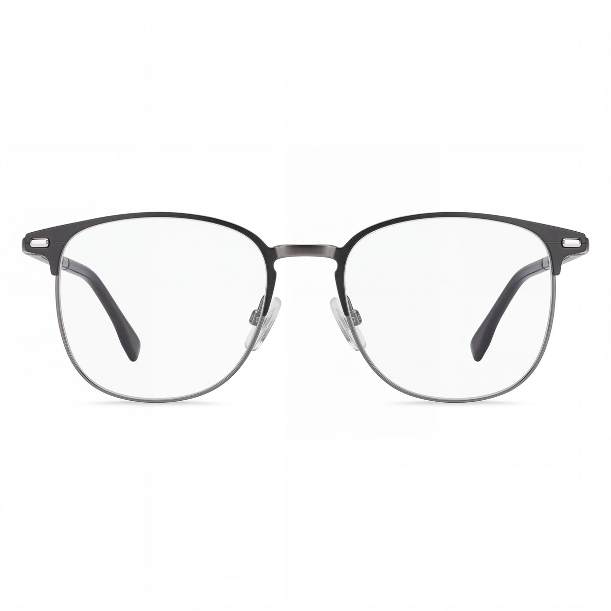 Gafas graduadas rectangulares para hombre Hugo Boss 1125/U en negro mate, Photo 2