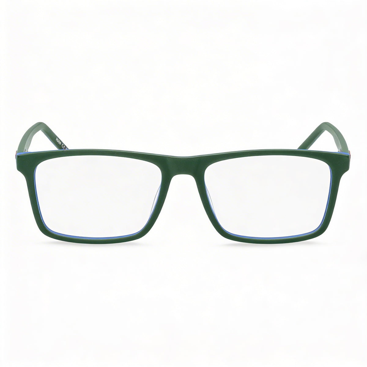 Hugo Boss 1198 Green Blue Rectangle Eyeglasses Unisex, 56mm, Photo 2