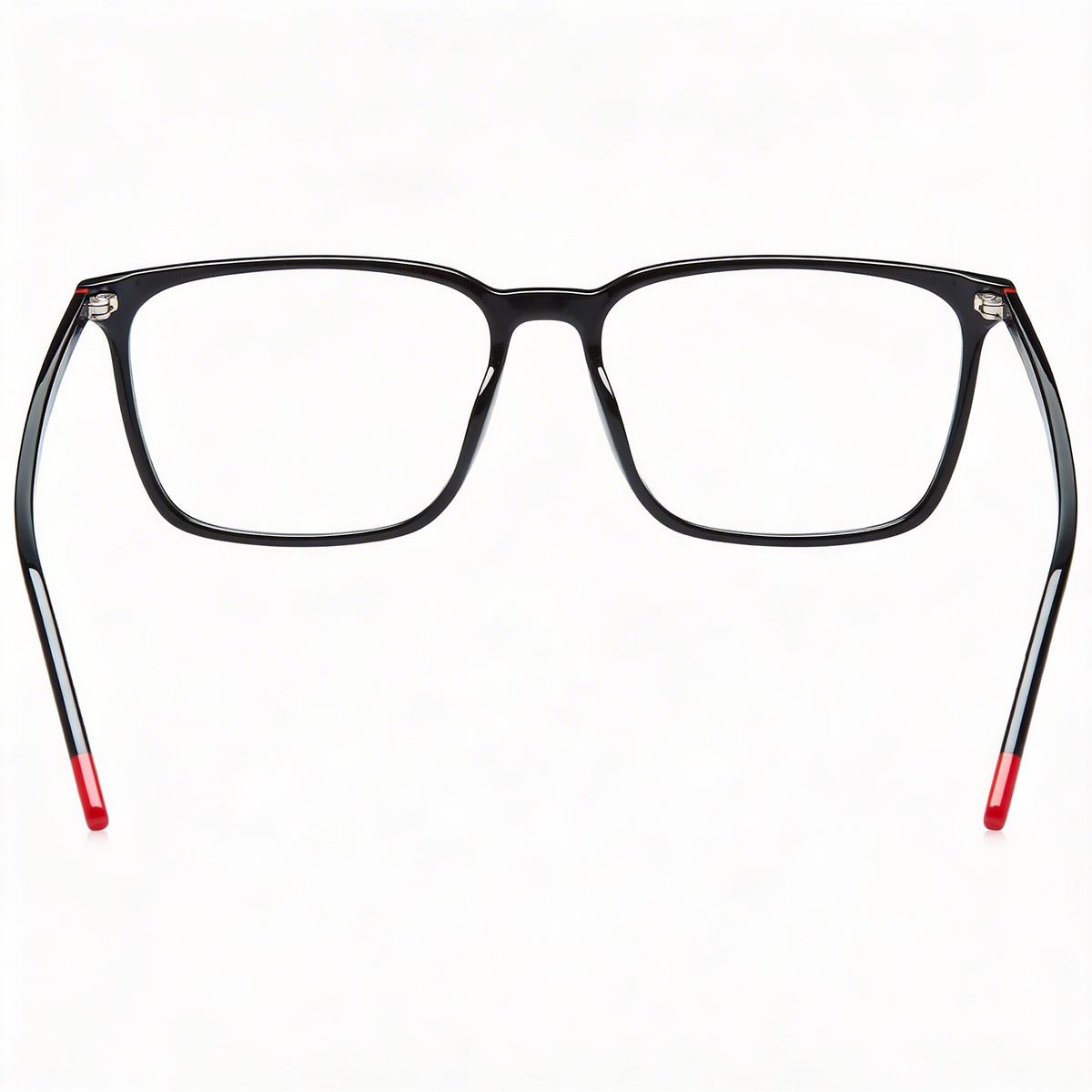 Hugo Boss 1225 Black Rectangle Eyeglasses Unisex, 55mm, Photo 2