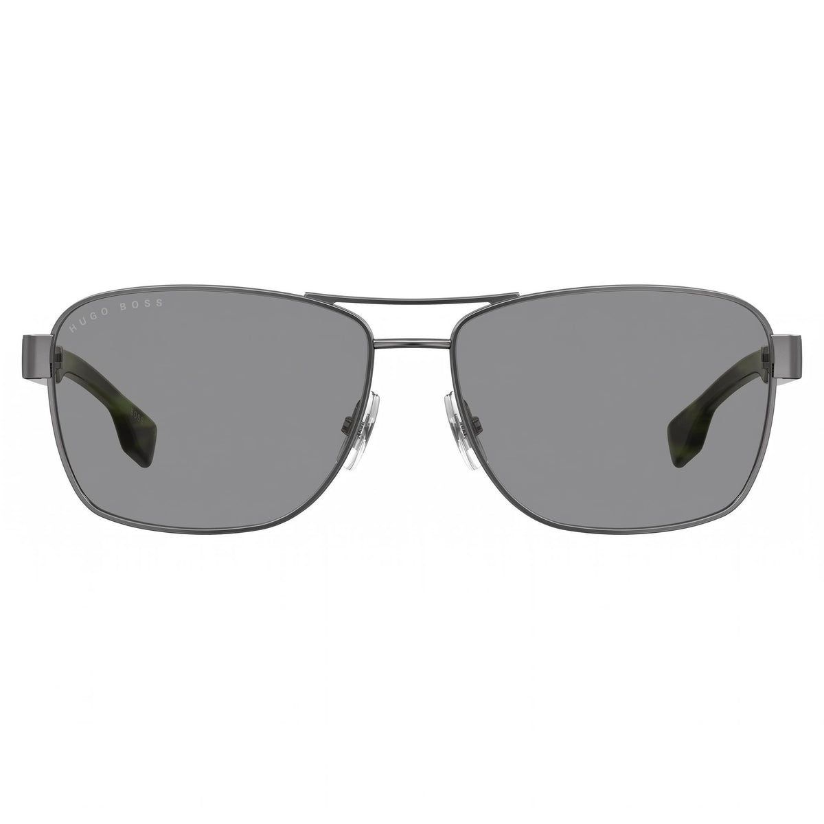 Hugo Boss 1240/S Dark Ruthenium Rectangle Sunglasses for Men, 60mm, Photo 2