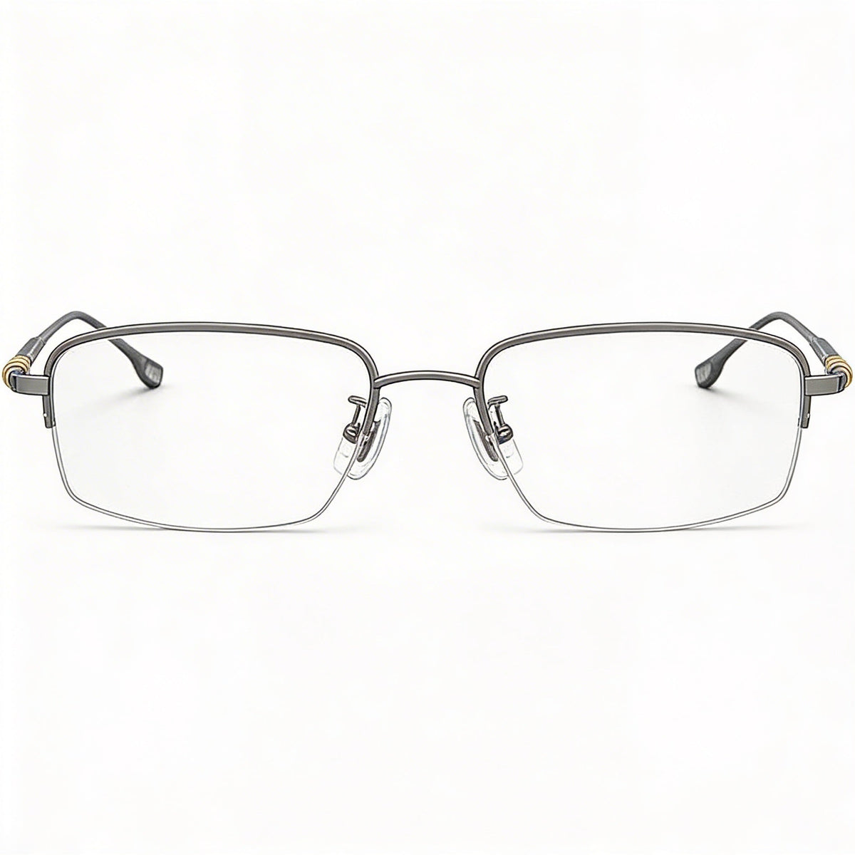 Hugo Boss Boss 1298/F Gafas Unisex de Acero Inoxidable Color Ruthen Mate 56mm, Photo 2