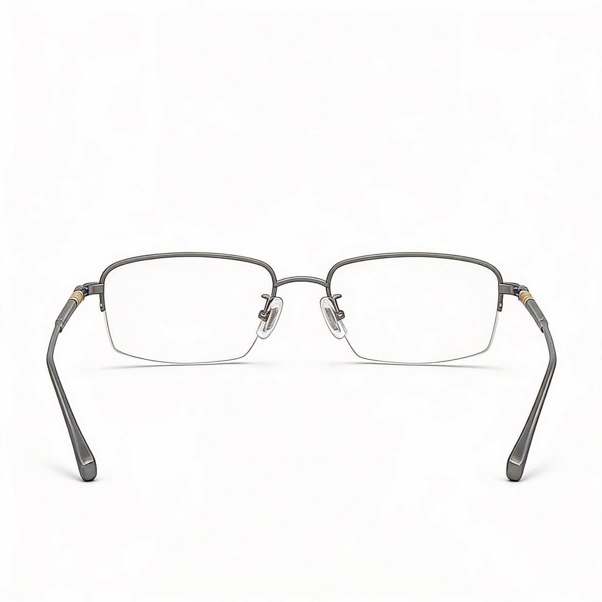 Gafas unisex rectangulares Hugo Boss 1298/F plateadas, Photo 3