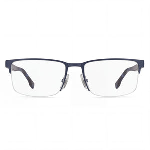Hugo Boss 1302 Rectangle Eyeglasses Unisex — front view, Metal
