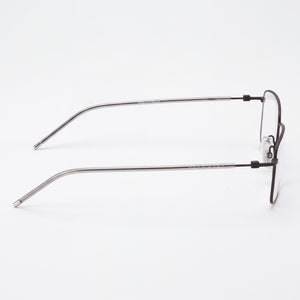 Hugo Boss 1312 Rectangle Eyeglasses for Women — front view, Stainless Steel