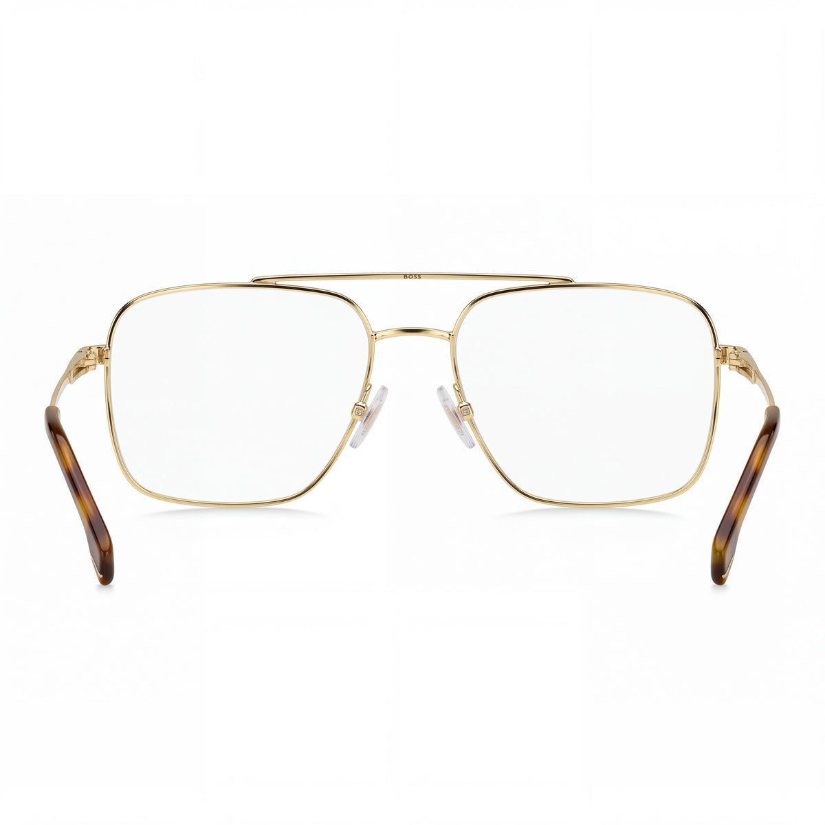 Gafas BOSS Audio Systems 1328 de estilo moderno unisex con montura de metal dorado y lentes de policarbonato, ancho de lente de 57 mm, Photo 4