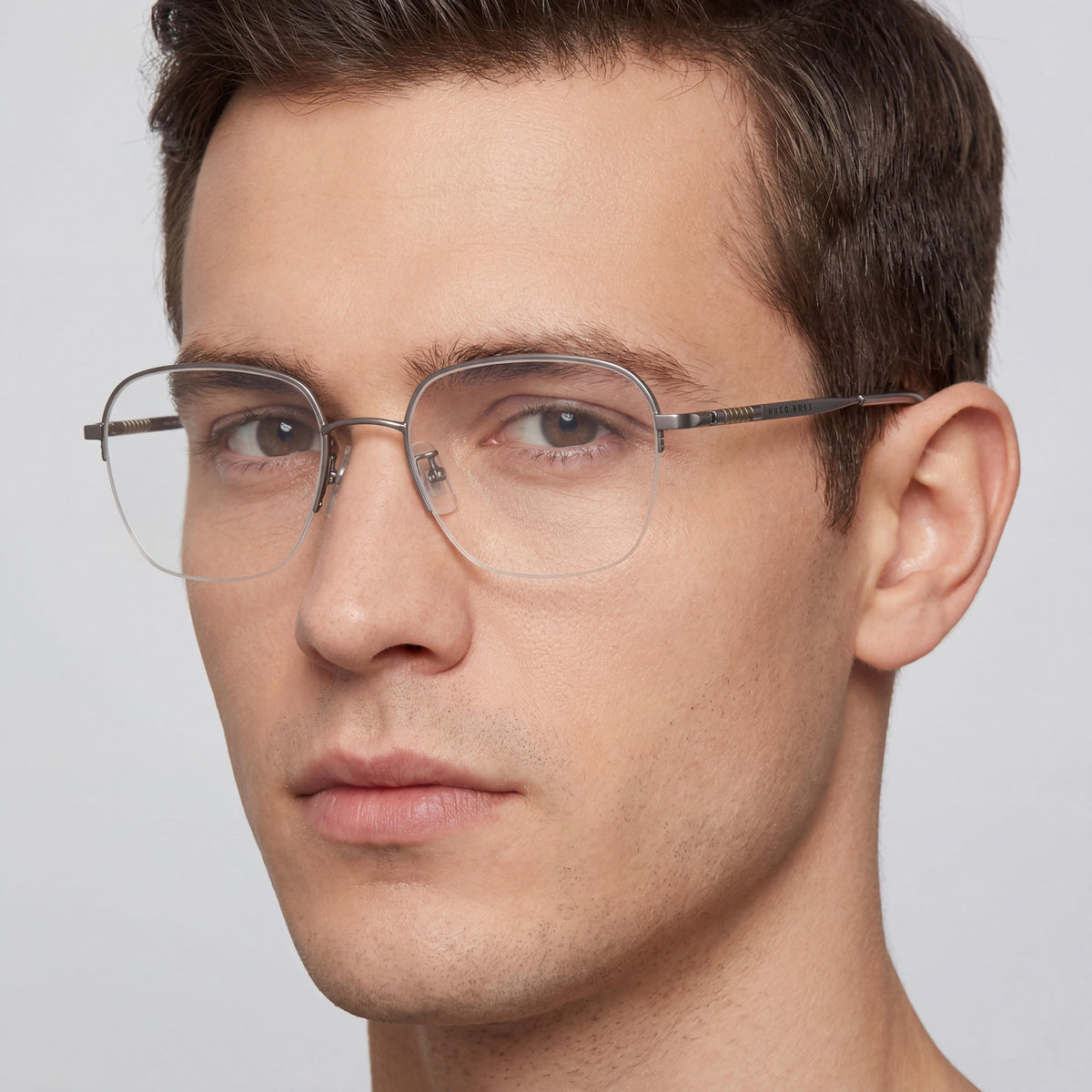Gafas graduadas redondas unisex Hugo Boss 1346/F, 54 mm, Photo 3