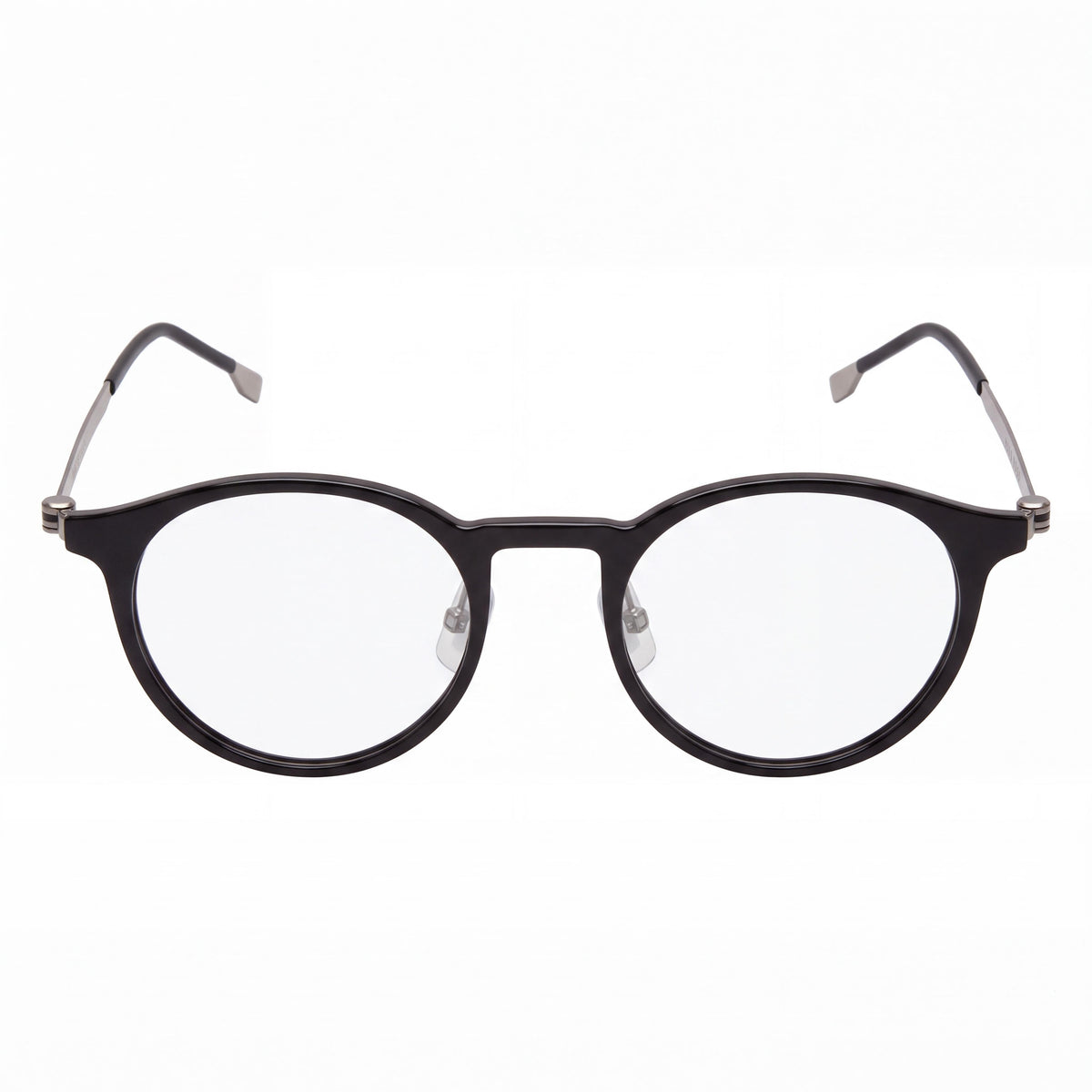 Gafas graduadas BOSS Audio Systems 1350/F para hombre, de propionato en color negro mate y rutenio, 49 mm, no polarizadas, Photo 2