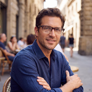 Hugo Boss 1354/U Brown Eyeglasses Men — lifestyle wear, campus days and evening classes