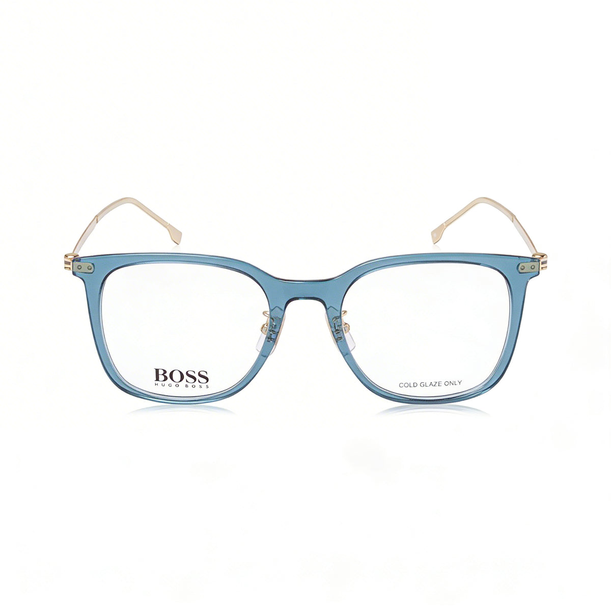 Hugo Boss 1360/F Blue Rectangle Eyeglasses Unisex, 52mm, Photo 2
