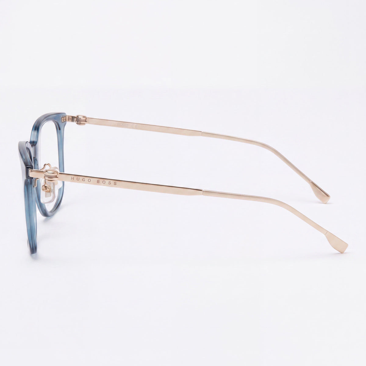 Hugo Boss Boss 1360/f Blue Rectangle Eyeglasses Unisex, 52mm, Photo 2