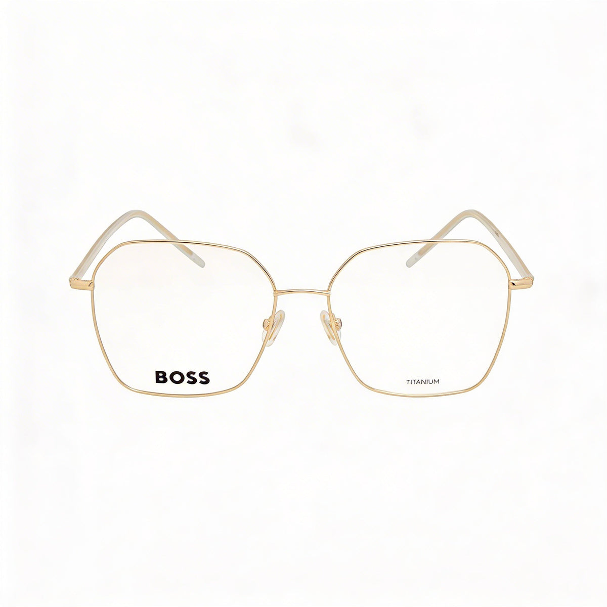 Hugo Boss 1398 Rose Gold Oval Eyeglasses for Women, 54mm, Photo 2