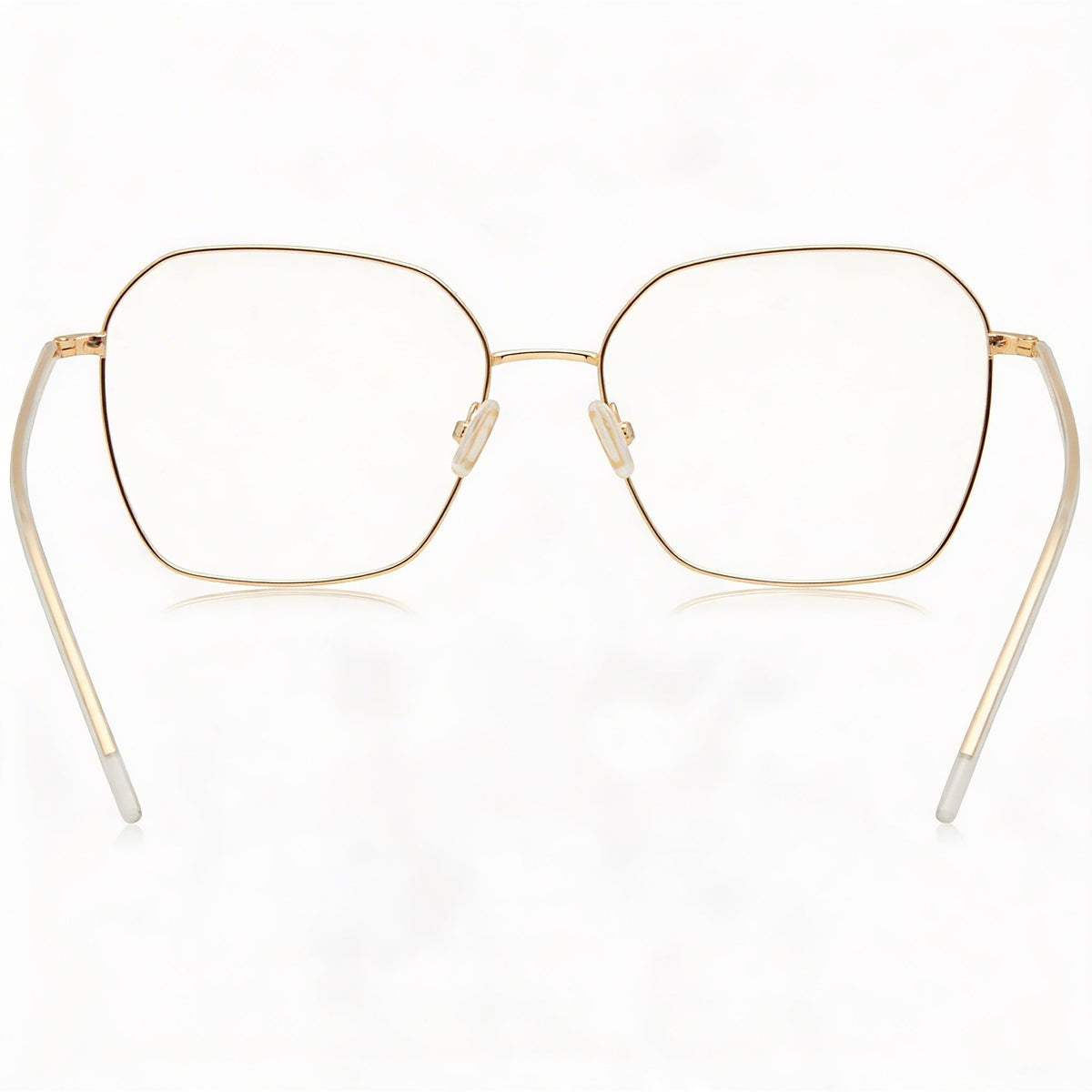 Hugo Boss 1398 Rose Gold Oval Eyeglasses for Women, 54mm, Photo 4